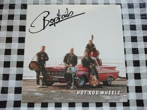 動作未確認 ジャンク 中古 LPレコード【HOT ROD WHEELS/Boptails】ネオロカビリー