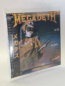 MEGADETH/SO FAR, SO GOOD…SO WHAT!/メガデス/ソー・ファー・ソー・グッド…ソー・ホワット!/国内盤CD/紙ジャケット仕様/完全生産限定盤