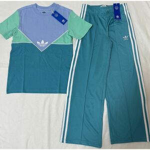 新品　総額9350円　アディダス　オリジナルス　半袖　Tシャツ　ジャージ　パンツ　上下　セット　140 adidas