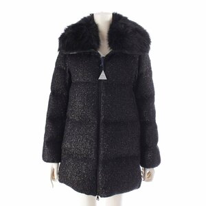 【モンクレール】Moncler　22AW CHAUVET ダウン ジャケット アウター ブラック 00 未使用【中古】200961