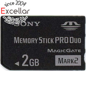 【中古】【ゆうパケット対応】SONY製 メモリースティックDUO MS-MT2G 2GB [管理:1050023423]