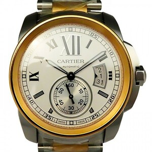 カルティエ Cartier カリブル ドゥ W7100036 シルバー文字盤 新品 腕時計 メンズ
