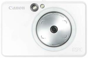 Canon インスタントカメラ スマホプリンター iNSPiC ZV-123-PW パールホワ (中古品)