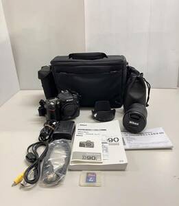 Nikon/ニコン D90 AF-S DX VR Zoom-Nikkor 18-200mm f3.5-5.6 GIF-ED セット 傷汚れ等有 欠品有 簡易動作確認済 現状お渡し