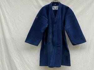 高級純綿保証 選手用特製実用品 KENDO JACKET INDIGO BULE SASHIKO 剣道着 ジャケット 藍染 刺し子 JAPAN VINTAGE ジャパンヴィンテージ