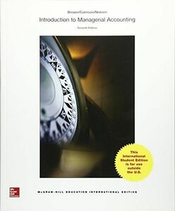 [A01953868]INTRODUCTION TO MANAGERIAL ACCOUNTING 7E [ペーパーバック] Brewer， Peter
