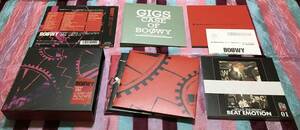 BOOWY “GIGS”CASE OF BOOWY COMPLETE 初回生産限定スペシャルBOX仕様 紙ジャケCD3枚セット 初回封入特典 ツアーパンフレット 完全復刻版