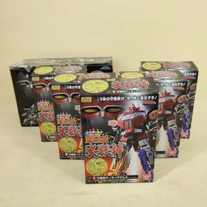 【未組立】 進化合体 大獣神 恐竜戦隊ジュウレンジャー 5箱セット SUPERMINIPLA スーパーミニプラ プラモデル BANDAI バンダイ 開封品