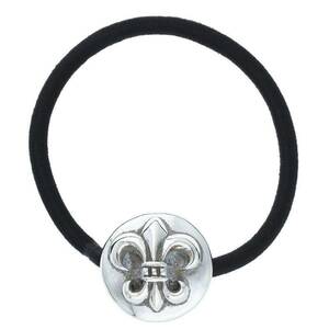 クロムハーツ Chrome Hearts HAIRBAND/BSフレアボタンヘアゴム シルバーコンチョ 中古 OM10