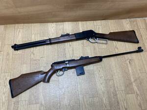 ２７ マツシロ 1976 K.K MATSUSHIRO JAPAN＆FOREIGN ライフル型 エアガン ＋ 1974 MODEL TM-03 7MM 10SHOT ウィンチェスター まとめて