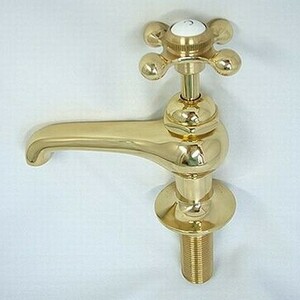 水栓　蛇口 単水栓　立水栓　洗面所　真鍮　ヴィクトリアン　