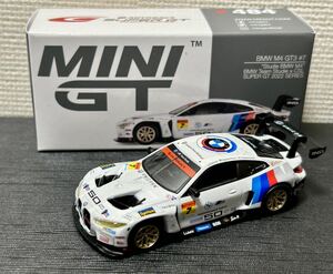 BMW M4 GT3 SUPER GTシリーズ 2022 #7 BMW Team Studie x CSL （左ハンドル） 日本限定 1/64 MINI GT 