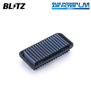 BLITZ ブリッツ サスパワー エアフィルター LM ST-42B サクシードバン NCP51V H14.7～H26.9 1NZ-FE FF 17801-21030