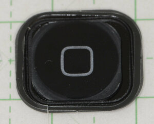 iPod touch 第5/6世代 パーツ ホームボタン 黒.