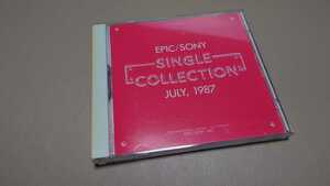 EPIC/SONY SINGLE COLLECTION JULY, 1987 CD オムニバス シンディ・ローパー ボーイ・ブルー　シングル・バージョン cyndi lauper boy blue