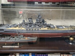 TAMIYA製艦船シリーズ1／350ＮＯ25日本戦艦大和、1／350日本海軍駆逐艦雪風