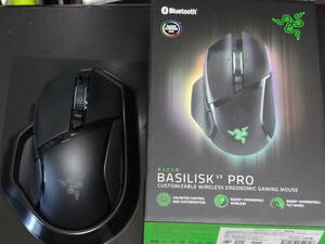 Razer ゲーミングマウス Basilisk V3 Pro USBドングル欠品 Bluetooth 有線 Gaming レイザー ワイヤレス