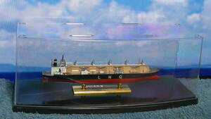 築山商船模型　金属品 L N G タンカー船　日本郵船　模型船