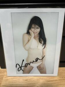 ワイドチェキ　山田かな　トレカ　直筆サイン入り 3