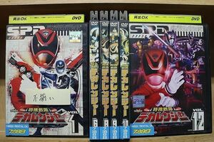 DVD 特捜戦隊デカレンジャー 不揃い 6本セット ※ケース無し発送 レンタル落ち ZQ1027