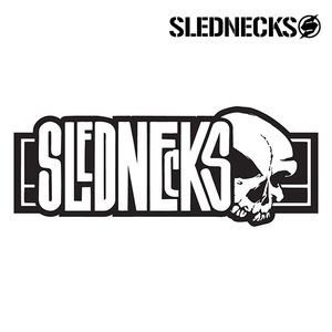 スレッドネックス 40インチ ロゴ ステッカー SLEDNECKS OG Logo 40 inch デカール シート ダイカット スノーモービル