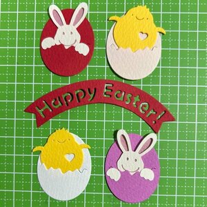 （3219C）happy easter★カット【2】