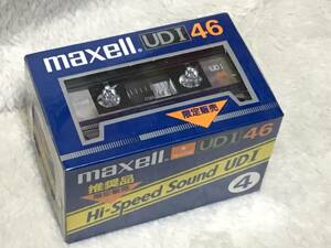 maxell UD 1 normal position カセットテープ4本セット、未使用保管品。