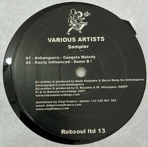 [ 12 / レコード ] Various / Various Artists Sampler ( Deep House ) Robsoul Recordings - Robsoul Ltd. 13 ディープ ハウス