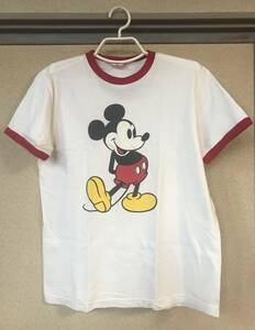 ★★激安スタート！!★MICKEY MOUSE★DISNEY★メンズ＆レディース★大変可愛いミッキー半袖Tシャツ★Ｌサイズ♪♪