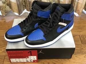 NIKE AIR JORDAN 1 RETRO BLACK/ROYAL BLUE 2001年 136066-041