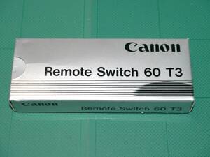 未使用 CANON リモート スイッチ 60 T3 キャノン