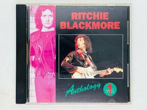即決CD RITCHIE BLACKMORE Anthology Vol.1 リッチーブラックモア アルバム X03