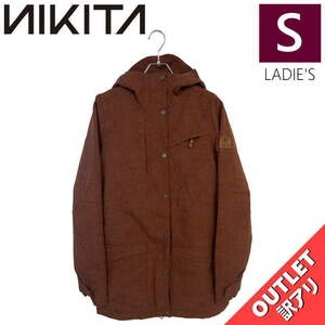 【OUTLET】 NIKITA REVERB PARKA JKT BRANDYWINE Sサイズ レディース スノーボード スキー ジャケット JACKET アウトレット