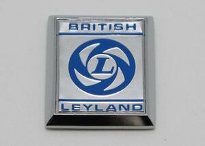 ローバー ミニ MINI LEYLAND エンブレム 約32 x 38mm 梱包サイズ60