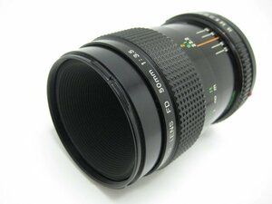 ★ハローカメラ★0456 Canon NEW FD 50ｍｍ F3.5 マクロ【動作OK】 【:要清掃】動作品ジャンク 現状 1円スタート 即決有り