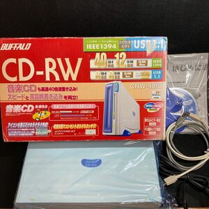 BUFFALO バッファロー CRW-40IU 外付け型 CD-RWドライブ