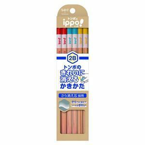 【新品】（まとめ） トンボ鉛筆 きれいにきえるかきかた鉛筆 2B 【×5セット】
