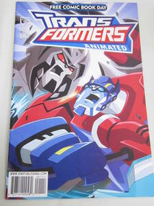 Free comic book day トランスフォーマーズ　Transformers animated　ＧＩジョー G.I.JOE　アメコミ　3001