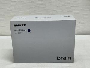 カラー電子辞書 PW-SR1-A Sharp Brain シャープ　ブレイン　ブルー系