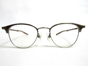 12327◆999.9 フォーナインズ S-125T 49□20 143 眼鏡/メガネ MADE IN JAPAN 中古 USED