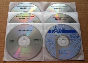 ◆ 日立 Flora 330W DG8 用 Win XP Pro リカバリＣＤセット ◆