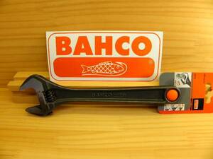 バーコ モンキーレンチ *BAHCO 8072 ブラック黒 250mm