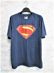 ☆UNDER ARMOUR アンダーアーマー スーパーマン コンプレッションシャツ Tシャツ/メンズ/Ｓ☆希少モデル