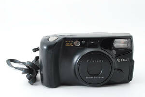 【動作確認済】【美品】富士フィルム ズームカルデイア Fuji Zoom Cardia Multi 800 Black Point & Shoot 35mm Film Camera E416