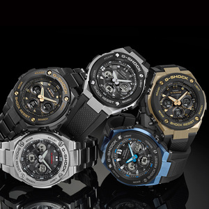 カシオ CASIO Gショック G-SHOCK アナデジ クオーツ メンズ 腕時計 GST-W300G-1A2JF ブラック 国内正規 ブラック