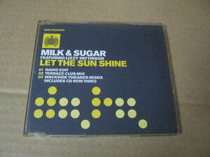 CD■　Milk & Sugar / Let The Sunshine 　ミルク＆シュガー　レットザサンシャイン/　LIZZY PATTINSON　/　DATA RECORDS　DATA64CDS