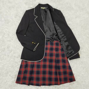 極美品　ar conomi　エーアールコノミ　制服　金ボタン　サイズ違い　ジュニア　リボン付き　　ジュニアサイズ　L　LL　原宿　チェック柄