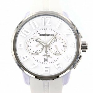 テンデンス TENDENCE ガリバー TG036013 ホワイト文字盤 新品 腕時計 メンズ
