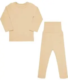 赤ちゃん キッズ パジャマ 綿 伸縮性のある長袖 男児 女児 80㎝ 上下セット