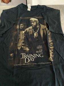 Movie tee 映画 Tシャツ Training day XL NBA レブロン カイリー rap tee band tee vintage 古着